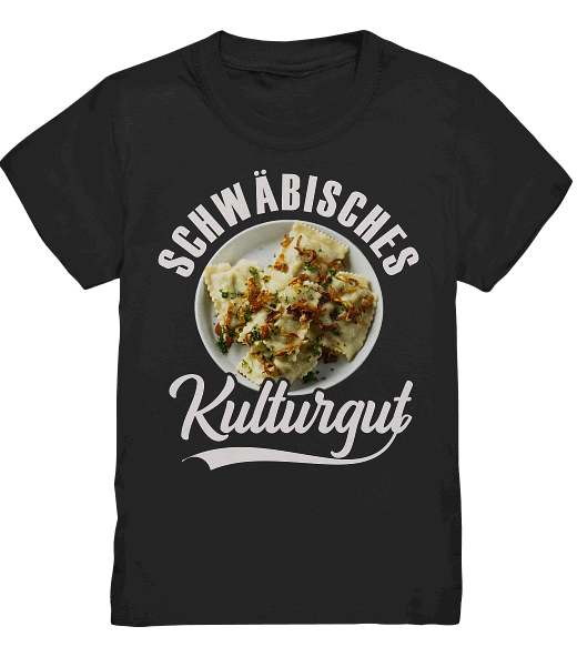 Schwäbisches Kulturgut - Maultaschen - Kinder T-Shirt