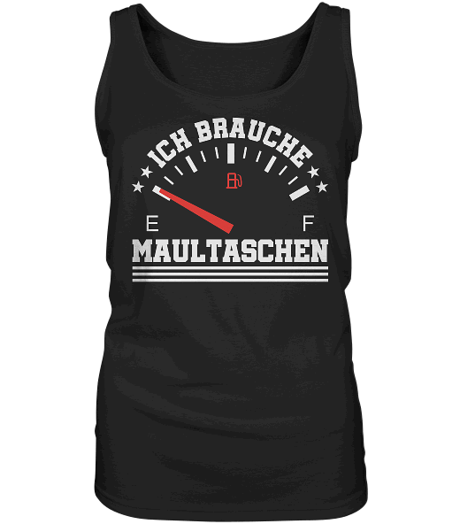 Ich brauche Maultaschen - Ladies Tank-Top Shirt