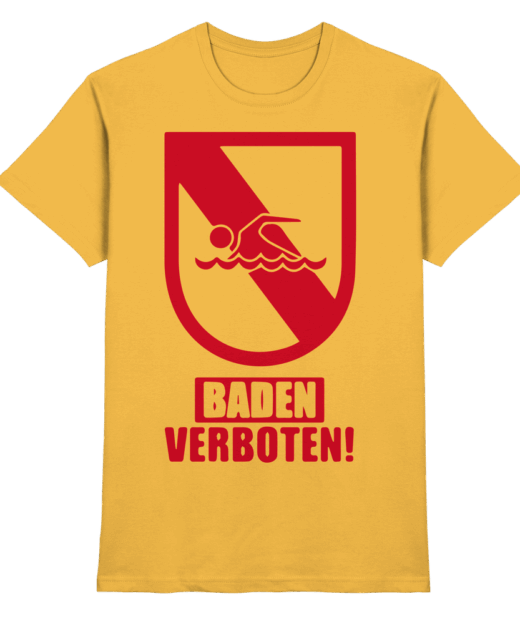 BADEN VERBOTEN - T-Shirt