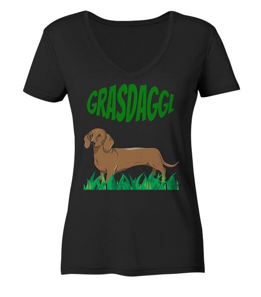 Grasdaggl - Ladies V-Neck Shirt